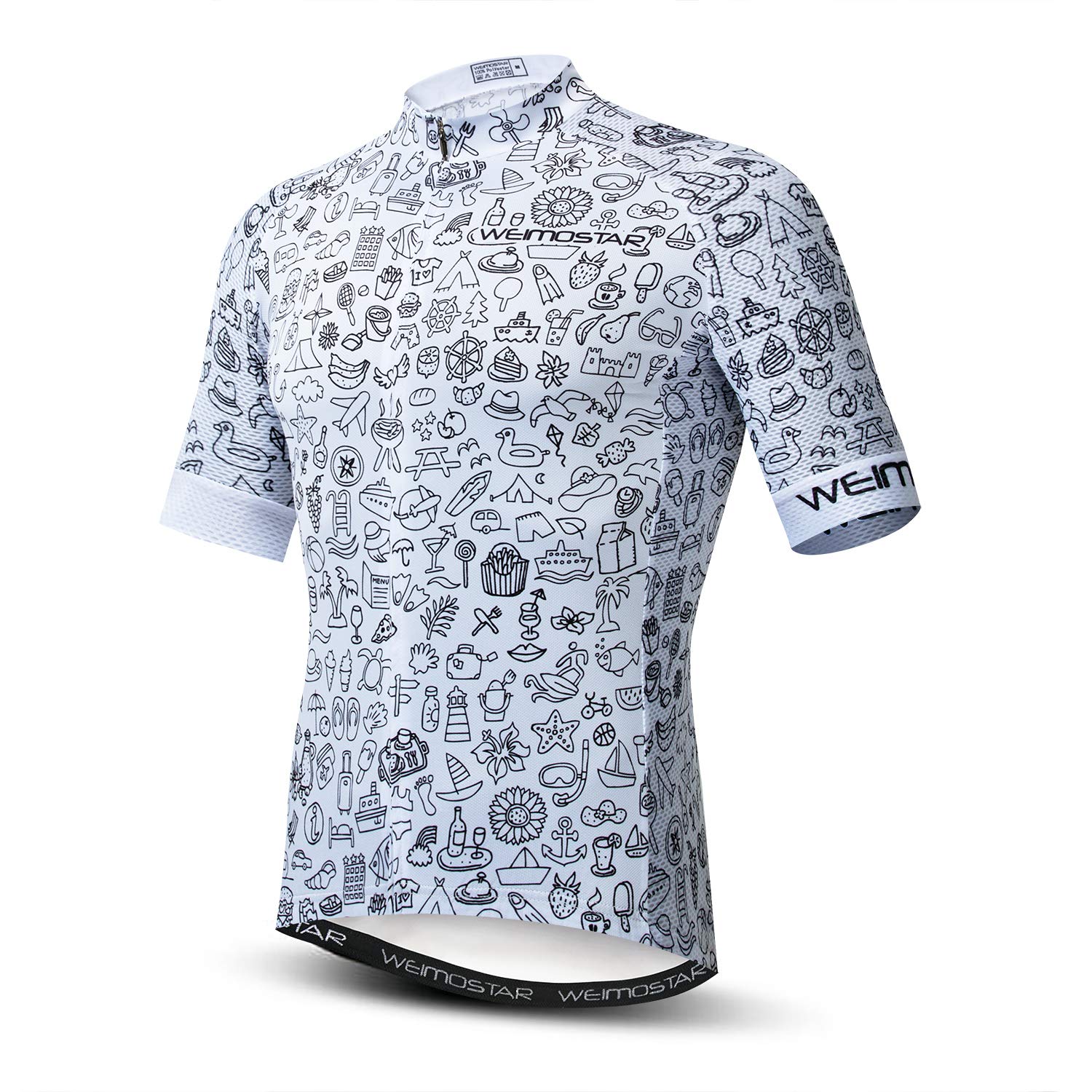 Herren Radtrikot Sets Kurzarm Ärmellos Fahrradtrikots Anzüge MTB Shirts Top Shorts Rennrad Kleidung, Cd6110, L Brust 96/102 cm