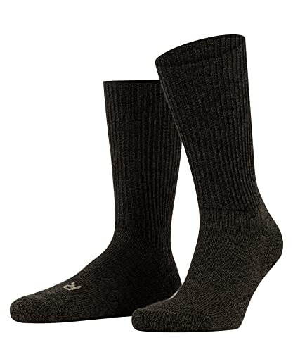 Falke Unisex Socken Walkie 2er Pack, Größe:46/48;Farbe:dark brown