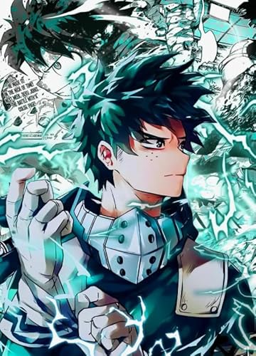 HfmQuisutron Jigsaw Puzzle 1000 Teile Battle Anime Image Poster My Academy Holzpuzzle Home Stressabbau Spiel Ty97Zw