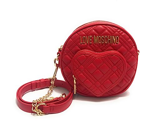 Love Moschino Damen Jc4067pp1hla0500 Schultertasche, Rosso