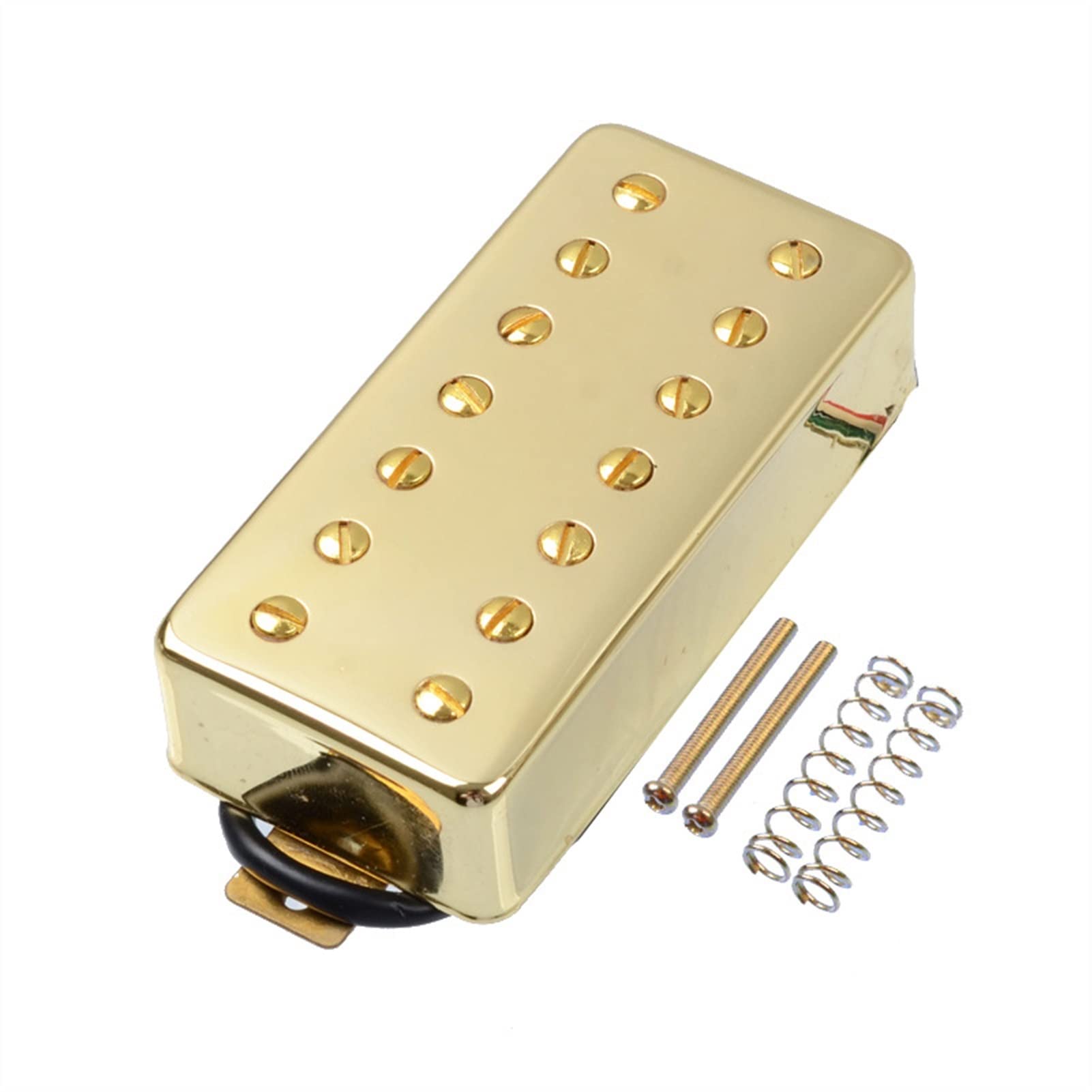 ZENGXUE E-Gitarre Doppeldrahtrahmen Pickup Goldene Sieben-String E-Gitarren-Pickup-Set Geeignet Für Gibson Humbucker Tonabnehmer Set