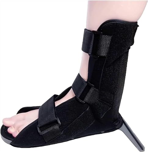 Gehstiefel-Frakturstiefel for gebrochene Fußfrakturen, Anti-Rotations-Knöchelgelenk-Gehstiefelschiene, feste Orthese for den Fuß, Varus-Fußstabilisator, Stiefelbandage, Unterstützung der Knöchelbandag