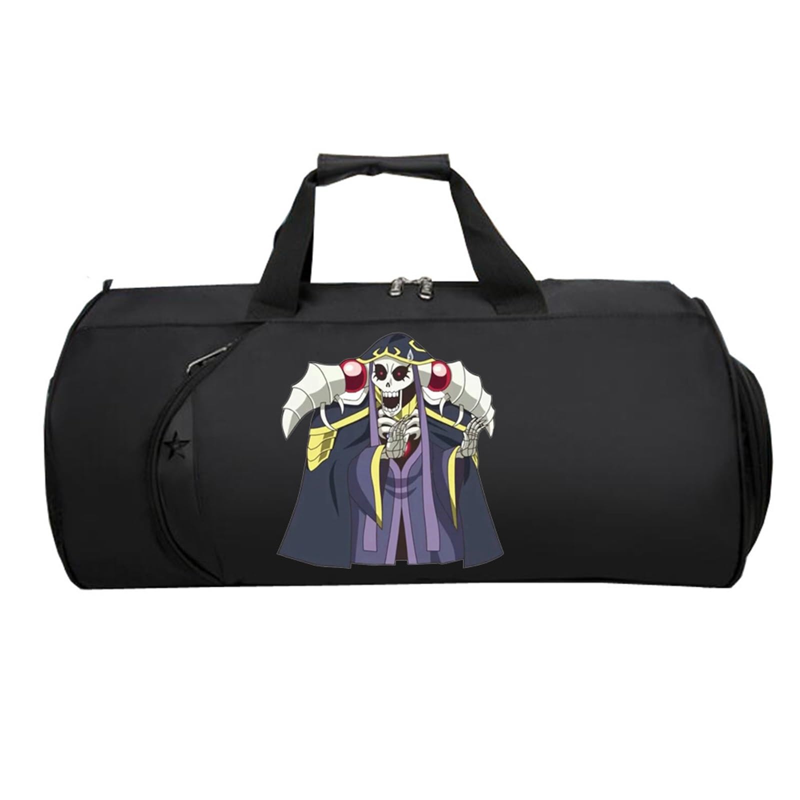 Overlo-rd Cabin Bag Anime, Reisetasche Faltbar Kabinengepäck, HandgepäCk füR Weekender Herren Damen Flugzeug(Black 7)