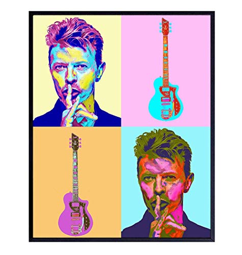 YYLPRQQ David Bowie Poster Andy Warhol Stil Pop Wandkunst Bilder Coole Urban Home Decoration 42X60Cm