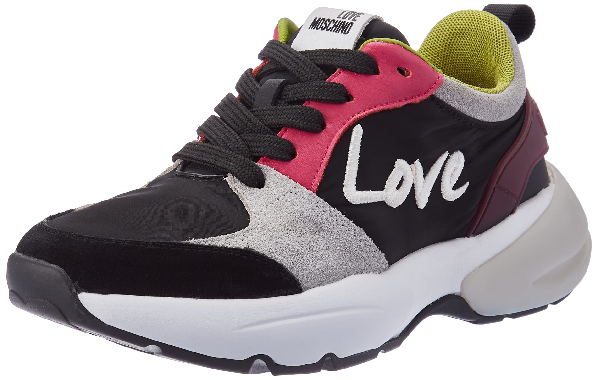 Love Moschino Damen Ja15555g0fio700a35 Sneaker, Schwarz, 35 EU