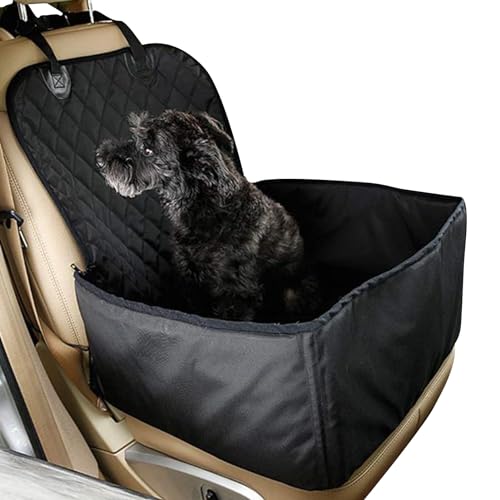 Luxuriöser Hundeautositz, tragbarer Hundeautositz, Verwöhnen Sie Pooch Komfort-Stil mit luxuriösem Hundeautositz, Premium- und Plüsch-Reiseerlebnis, ideal für pelzige Begleiter