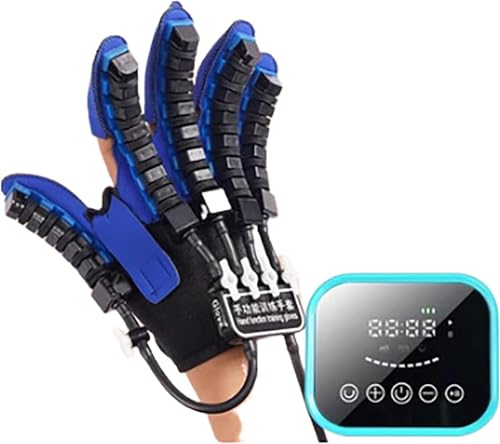 Finger- und Handfunktions-Roboter-Rehabilitations-Roboterhandschuhe, Schlaganfall-Hemiplegie-Rehabilitationsausrüstung, Selbsttrainings-Rehabilitationsroboter-Handschuhe.,Rechte Hand,XLSize