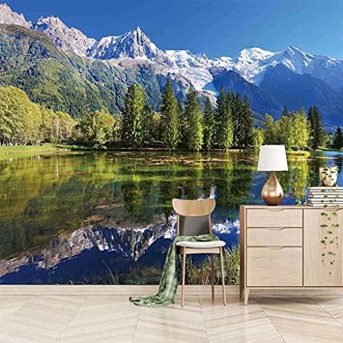 Blick Auf Den Lake Of The Woods 3D Tapeten Wanddekoration Fototapete Sofas Wohnzimmer Wandbild Schlafzimmer-400cm×280cm