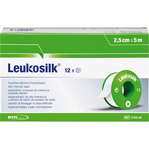 LEUKOSILK 2,5 cmx5 m 12 St