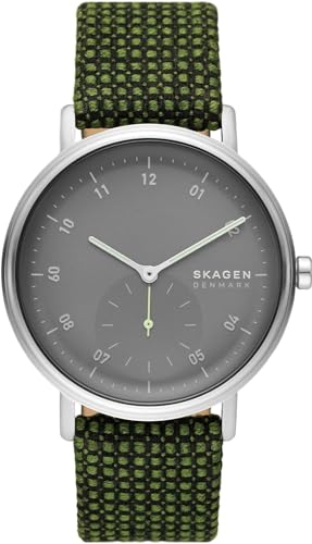 Skagen Herren-Uhren Analog Quarz One Size Grün 32025190