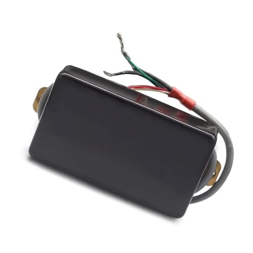 Gitarren-Tonabnehmer Geschlossener Humbucker-Tonabnehmer Für E-Gitarre, Versiegelter Halssteg-Tonabnehmer Für Gitarre (Color : BK Neck)