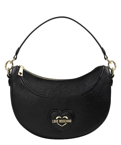 Love Moschino Damen Jc4262pp0hkl000 Schultertasche, Schwarz, 24X16X8