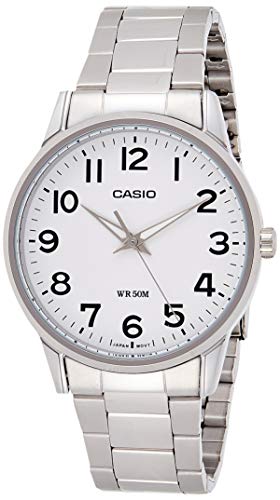 Casio Collection Herren Armbanduhr MTP-1303PD-7BVEF, Weiß