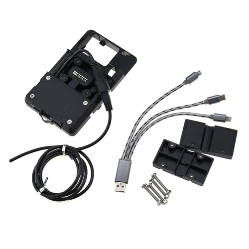 Handyhalterung Motorrad Für MT-09 FJ-09 Für Tracer Für 900 2016 2017 GPS-Telefonnavigationshalterung Montagehalterung Adapterhalter Zubehör Handyhalter Fahrrad(1)