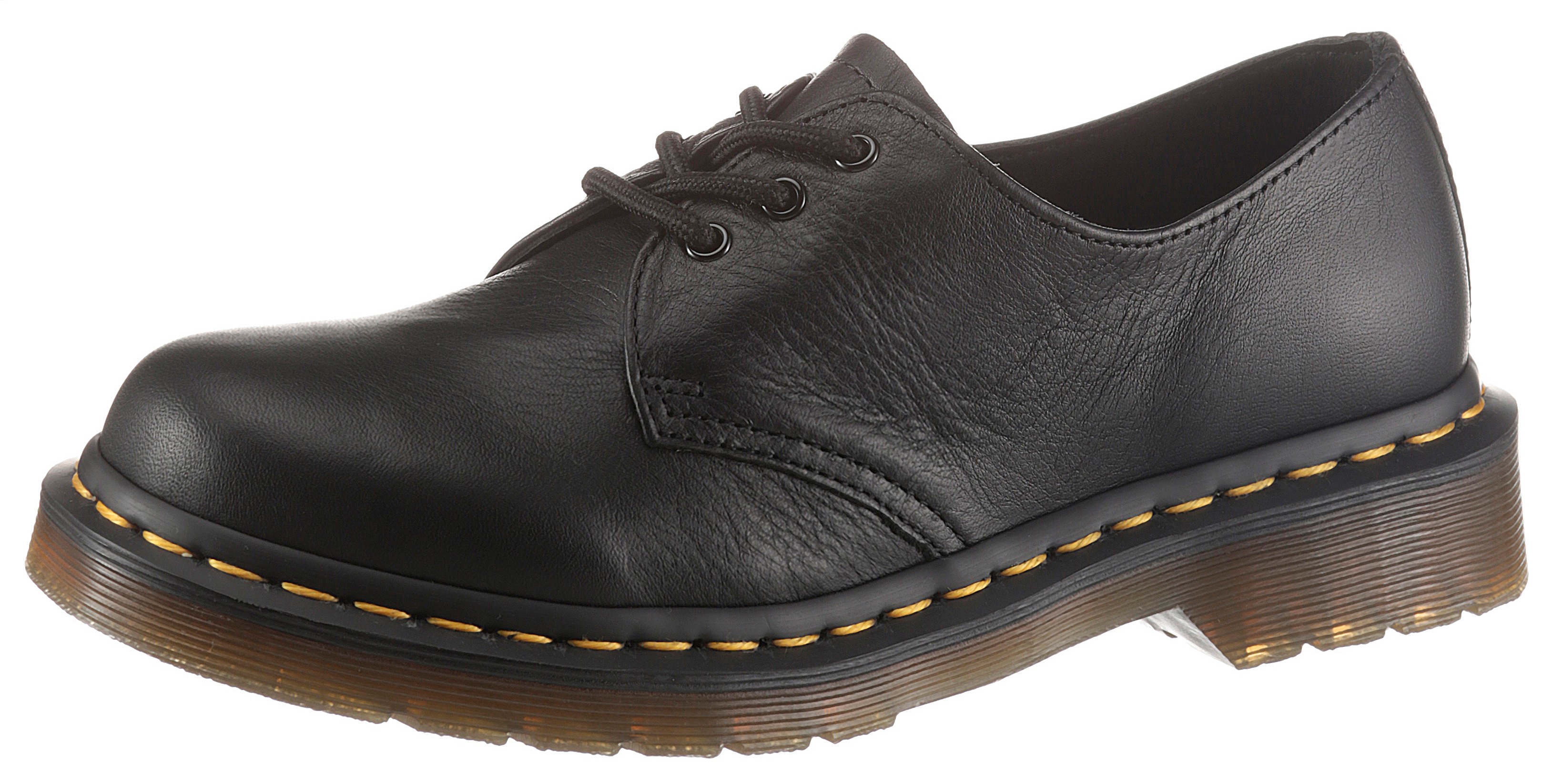 DR. MARTENS Schnürschuh "1461 Virgina", mit typischer Rahmennaht, Freizeitschuh, Halbschuh, Schnürschuh