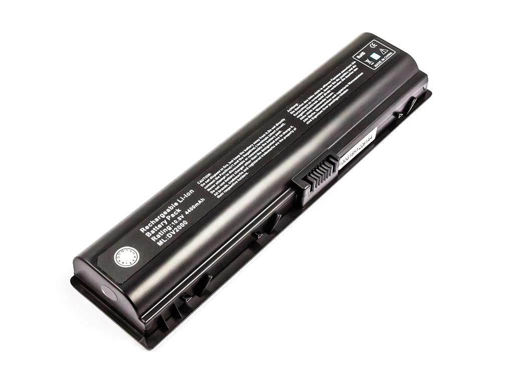 MicroBattery Laptop Battery for HP 48Wh 6 Cell Li-ion 10.8V 4.4Ah, MBI1693 (48Wh 6 Cell Li-ion 10.8V 4.4Ah 452057-001, 454931-001, 455804-001, 460143-001, 462337-001, 462853-001, Ev088Aa)