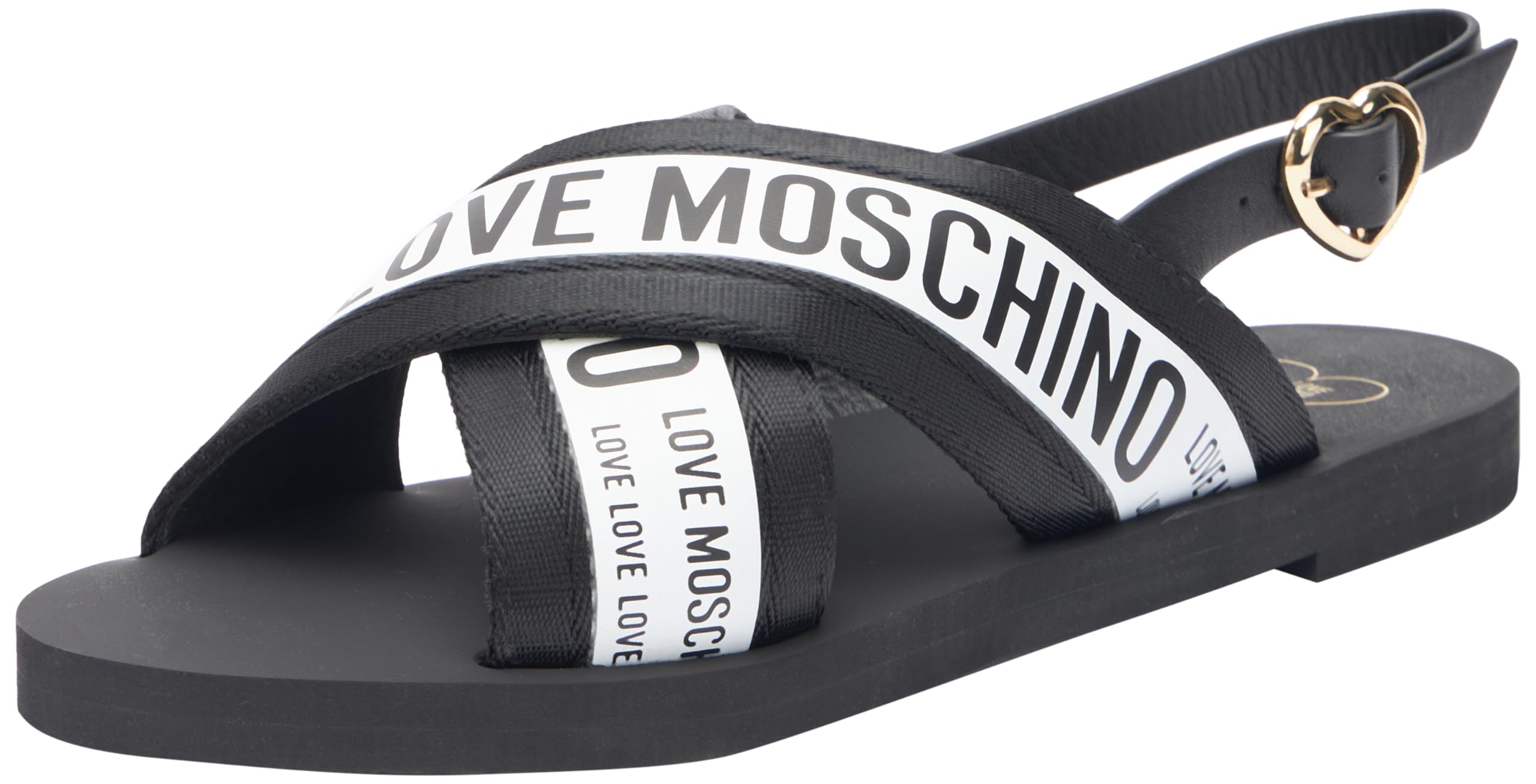 Love Moschino Damen Ja16412g0iix210a Sandale, Mehrfarbig, 39 EU