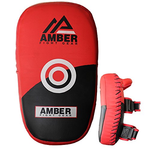 Amber Fight Gear Boxhandschuhe Curved Thai Pads Pair, Multicolor, One Size, EUTP