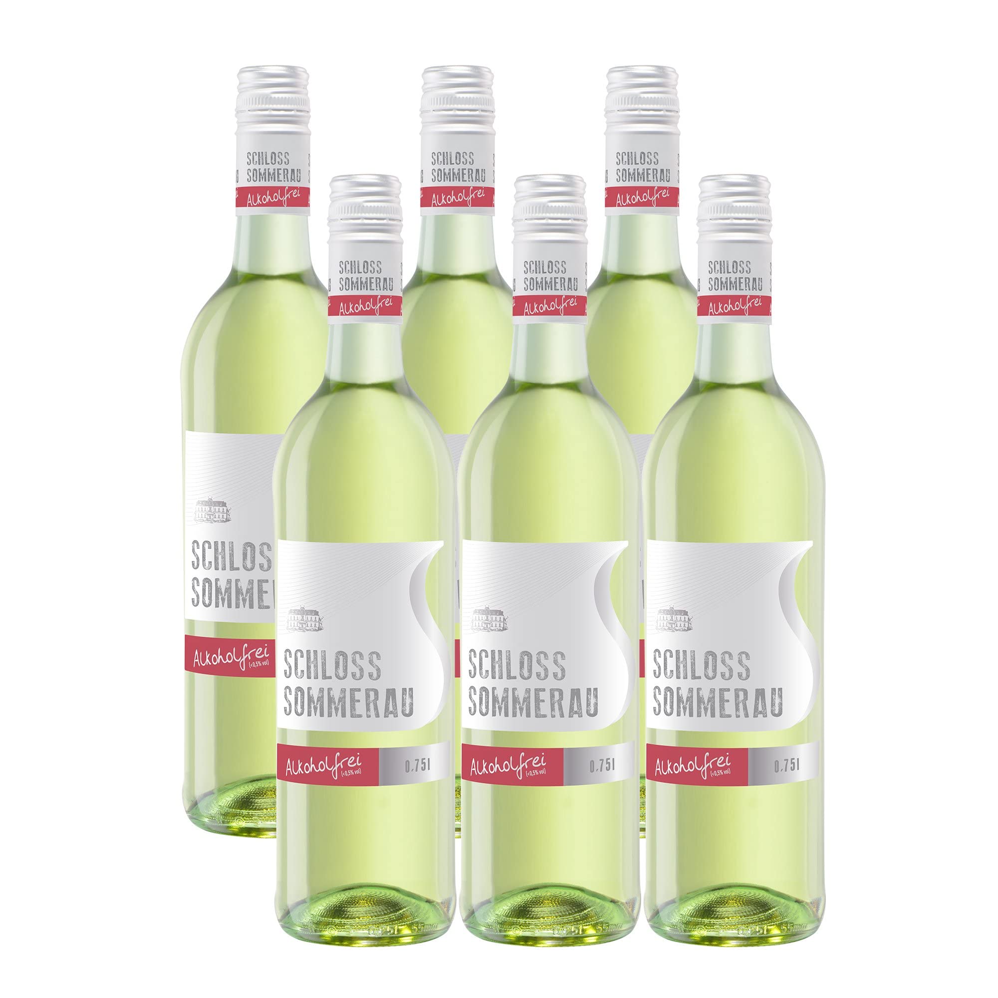 Schloss Sommerau Alkoholfreier Weißwein lieblich (6 x 0.75 l)