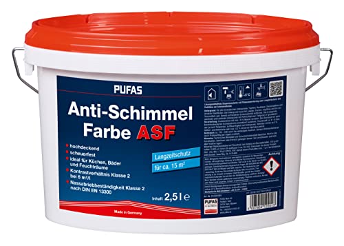 Pufas Anti-Schimmel-Farbe 2,500 L