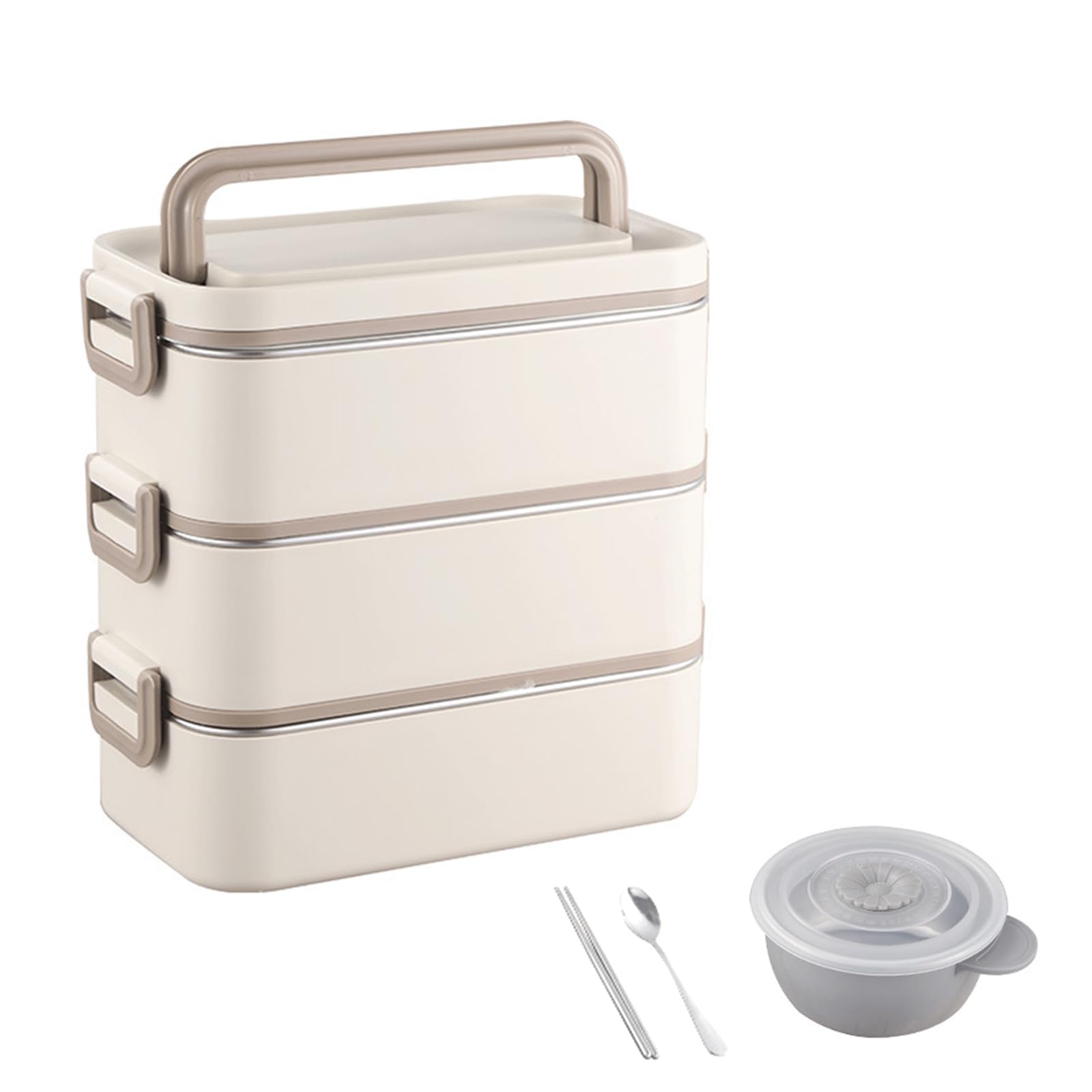 Multifunktionale Lunchbox Für Studenten Lunchbox Für Studenten Bentos Box Lebensmittelbox Aus 304 Edelstahl Geeignet Für Büroangestellte