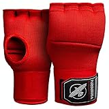 Hayabusa Handbandage, Gel-Boxhandschuh, rot, Medium