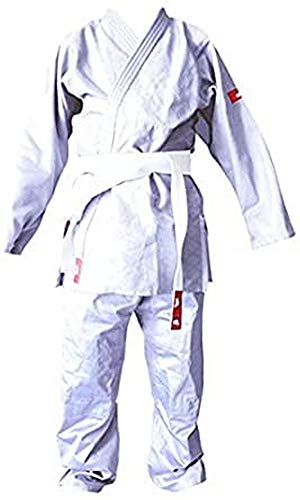 YOSIHIRO Herren Trainings-Sets, White, 180 cm