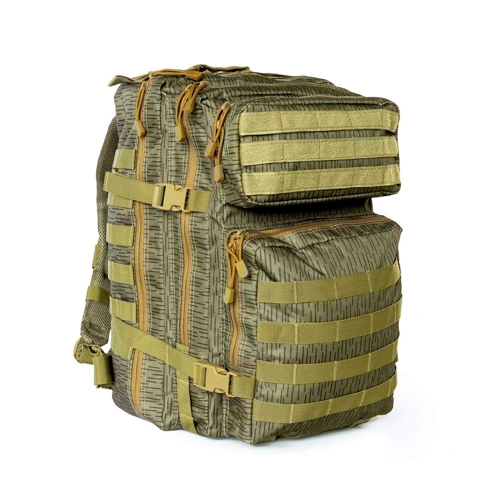 US Army Assault Pack I Rucksack Einsatzrucksack Back 30 ltr. Liter in NVA Strichtarn