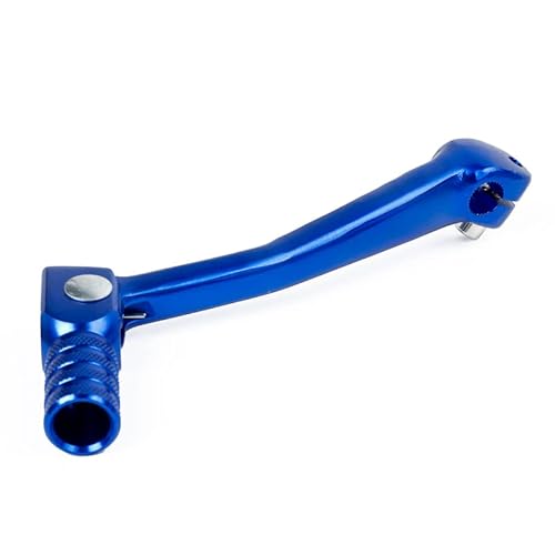 Skdvy Dirt Bike Klappbarer Schalthebel, CNC-Aluminium-Klappschalthebel for Motorräder, Zubehör for 110/125/140/150/160/250 cc, Dirt Bike Pit Bikes(Blue)