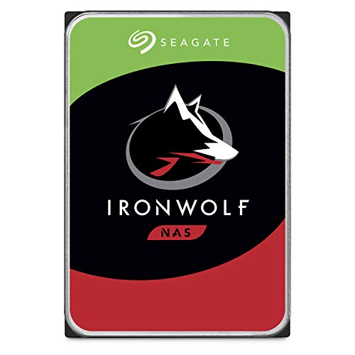 Seagate IronWolf ST1000VN002 NAS Raid interne Festplatte (5.900 U/min, Sata, 6 GB/s, 8,9 cm (3,5 Zoll)