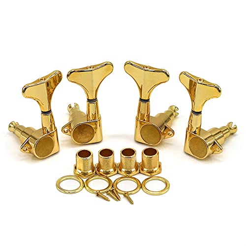 E-Bass J Bass Tuning Knopf Golden Piano Button String Reel Tuning Button String Reel Zubehör Gitarre Tuning