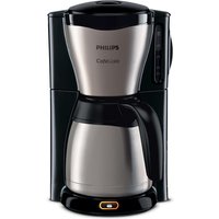 Philips 162058 HD 7548/20 Gaia Therm Kaffeemaschine, 1000 W, scharz Edelstahl