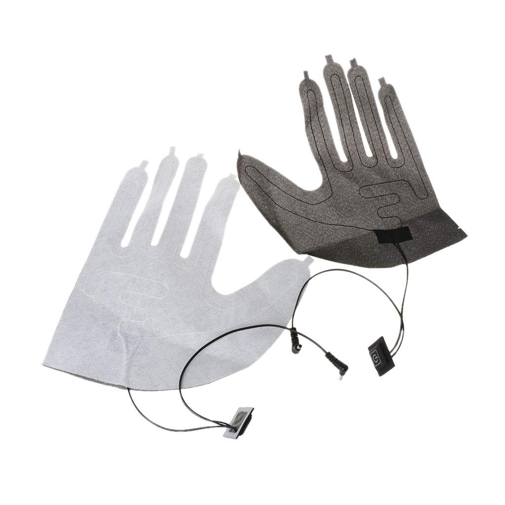 USB Elektrisch beheiztes Pad für DIY Fünf-Finger-Handschuhe 3 Geschwindigkeitsregelung Heizblatt Heizlaken Bett Twin