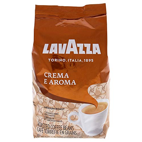 Lavazza Kaffeebohnen Cream and Aroma Bag 2,2 Pfund (Packung mit 6)