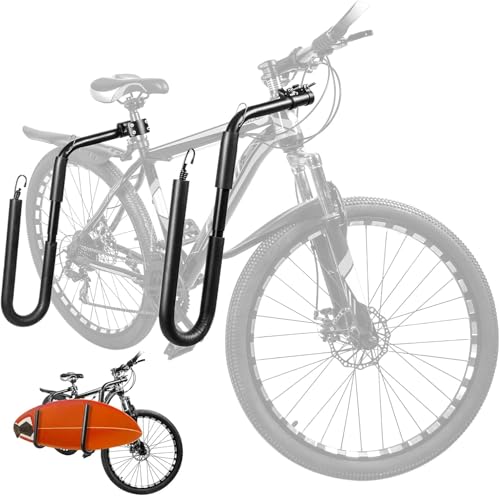 Fahrrad-Surfbrettträger, Fahrrad-Surfbrett-Träger, Abnehmbarer Fahrrad-Surfbrett-Träger für Sport, Surfbrett-Halterung, Halterung, Kajak-Zubehör