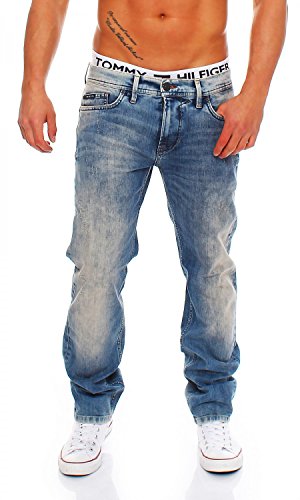 Big Seven Morris Medium Blue Regular Fit Herren Jeans, Hosengröße:W31/L32