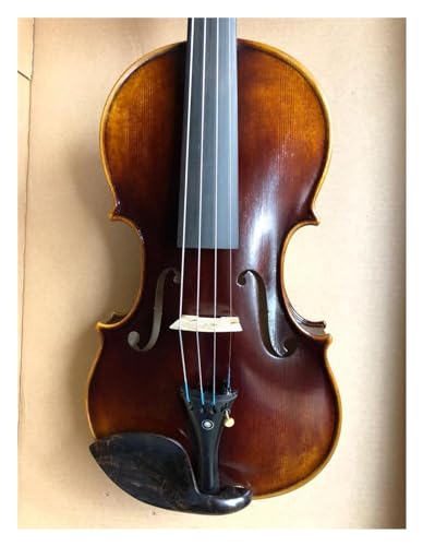 Geige Fichte Ahorn Violine 4/4 3/4 Lack Professionelle Violine handgemachte Musikinstrumente mit Box Bogen (Color : 1/2)