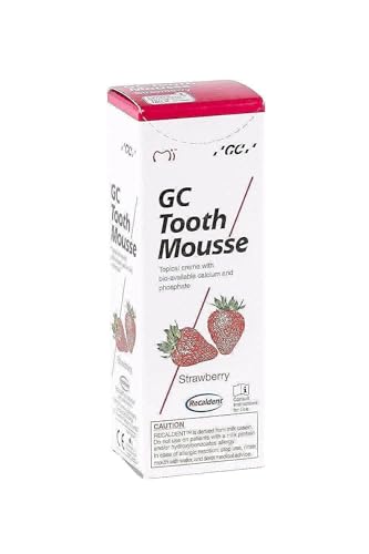 GC Tooth Mousse Zahnschutzcreme Erdbeere, 1er Pack (1 x 40 g)