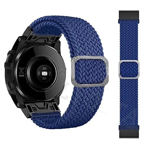 BANDKIT QuickFit 26 22 mm Smart-Armbänder für Garmin Fenix 6 6X Pro 5 5X Plus 3HR 7X 7 Easyfit Loop Nylon Uhrenarmband Smartwatch Handgelenkbänder, For Forerunner 935 945, Achat