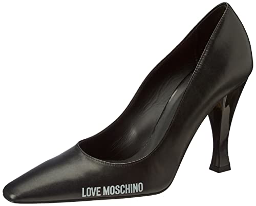 Love Moschino Damen Scarpad.Spule 100 Nappa Schuh, Schwarz, 41 EU