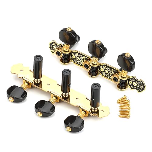 Klassische Gitarre Tunings Pegs Key Tuners Kopf 3R 3L Gitarre Saiten Tunings Pegs Gitarre Teil Einfache Installation