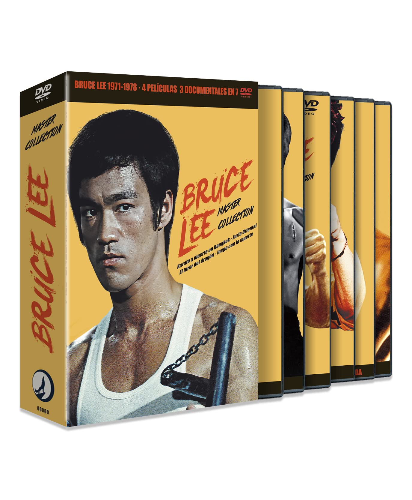 Bruce Lee pack 4 Discos + 3 Extras - DVD