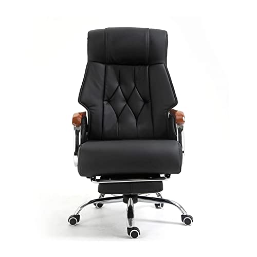 TBSZCM Chef Stuhl Büro Executive Stühle Sessel mit Fußstütze Computer Stuhl Ergonomische Stabilisieren Run forward