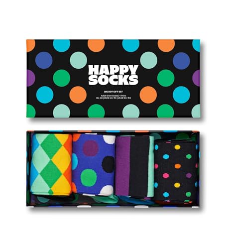 Happy Socks Herren Hediye Kutusu Big Dot Gift Box, Geschenkbox: Big Dot, 41-46 EU