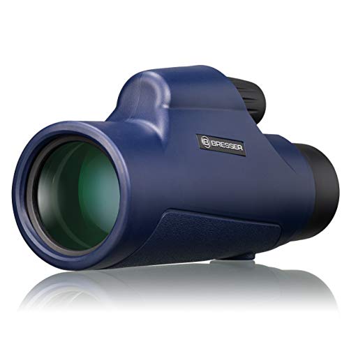 Bresser Monokular Topas 7x42 wasserdicht für Wassersportler mit Dachkant Optik