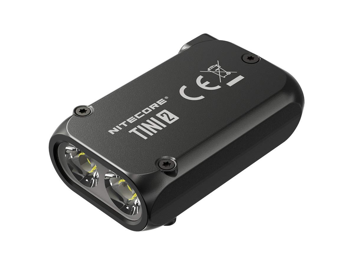 Nitecore Tini2 Gr Schlüsselanhängerlampe, Schwarz, 50mm