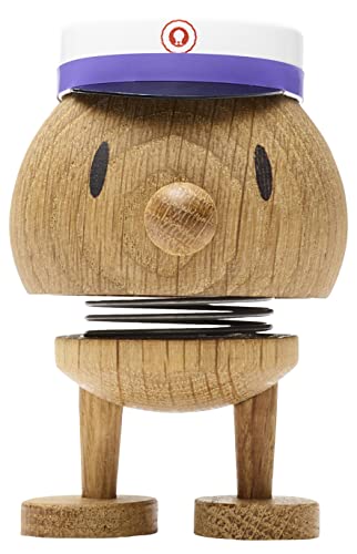 Hoptimist - Skandinavisches Design - Student Small Bumble - Höhe 7,2 cm, Durchm. 4,8 cm - Oak