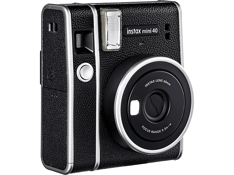 FUJIFILM instax mini 40 Sofortbildkamera, Schwarz 2