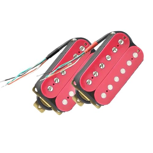 Rosa E-Gitarre Humbucker Pickup Coil Spliting Pickup 4 Leiterkabel Single-Coil-Tonabnehmer (Color : One set)