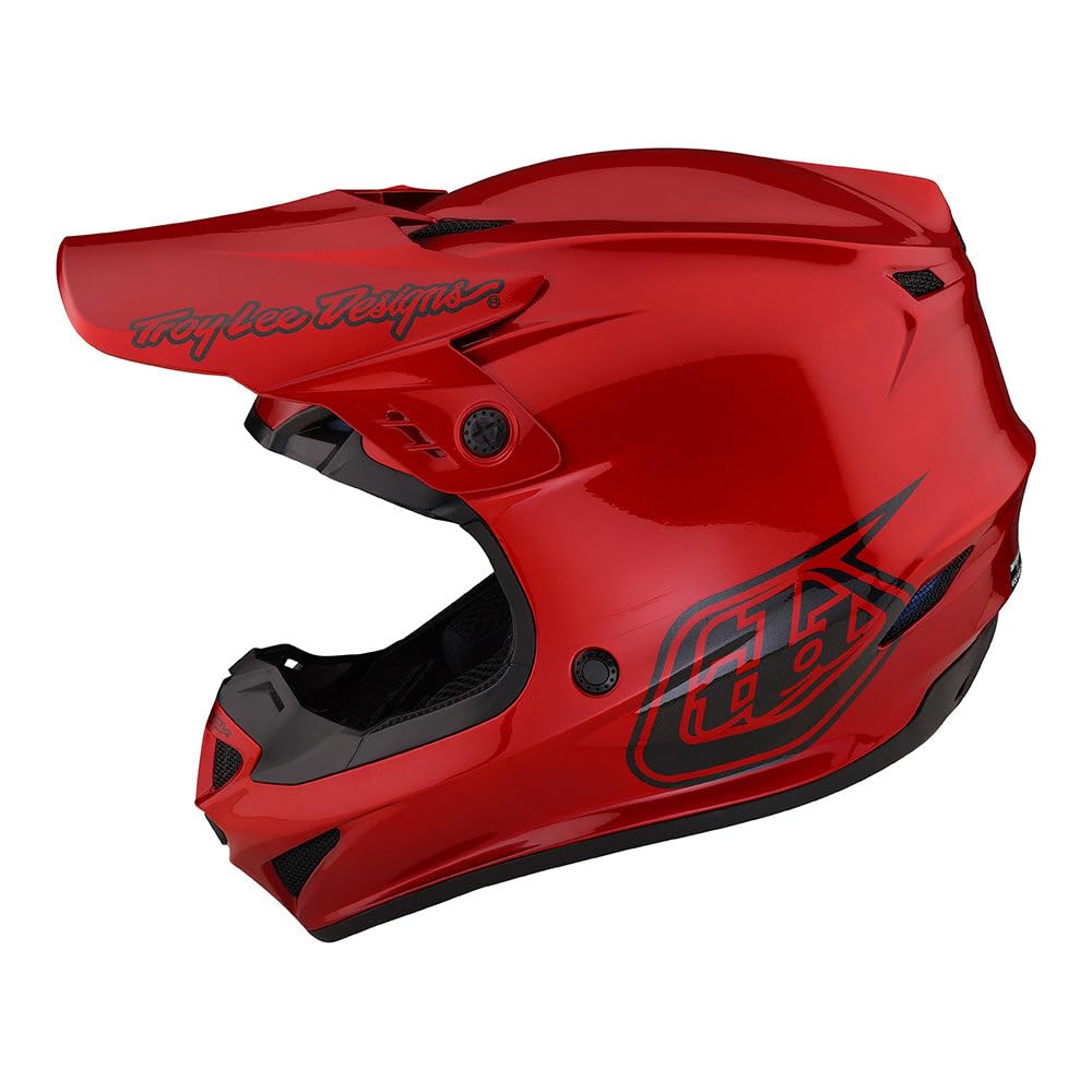 Troy Lee Designs Motocross Helm GP, Mono - Rot, XL, 103-TLD-GP